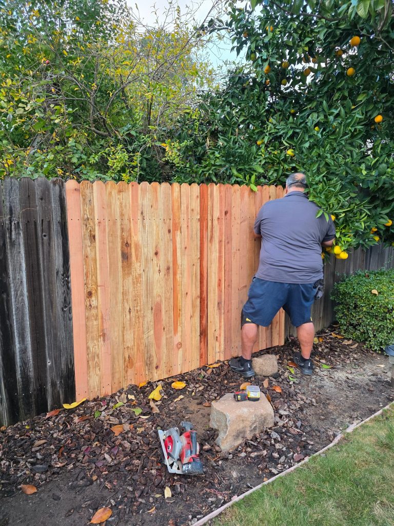 Fence Repair Multipoint Inspection in Roseville