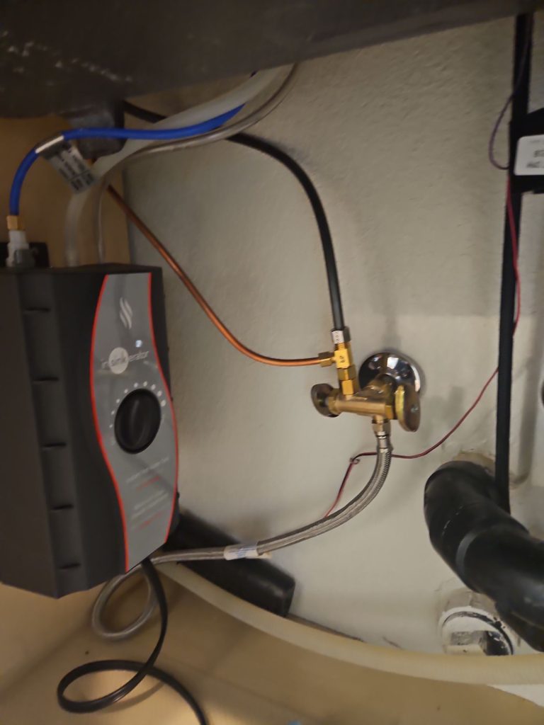 Instant Hot Water Spigot Installation in Roseville