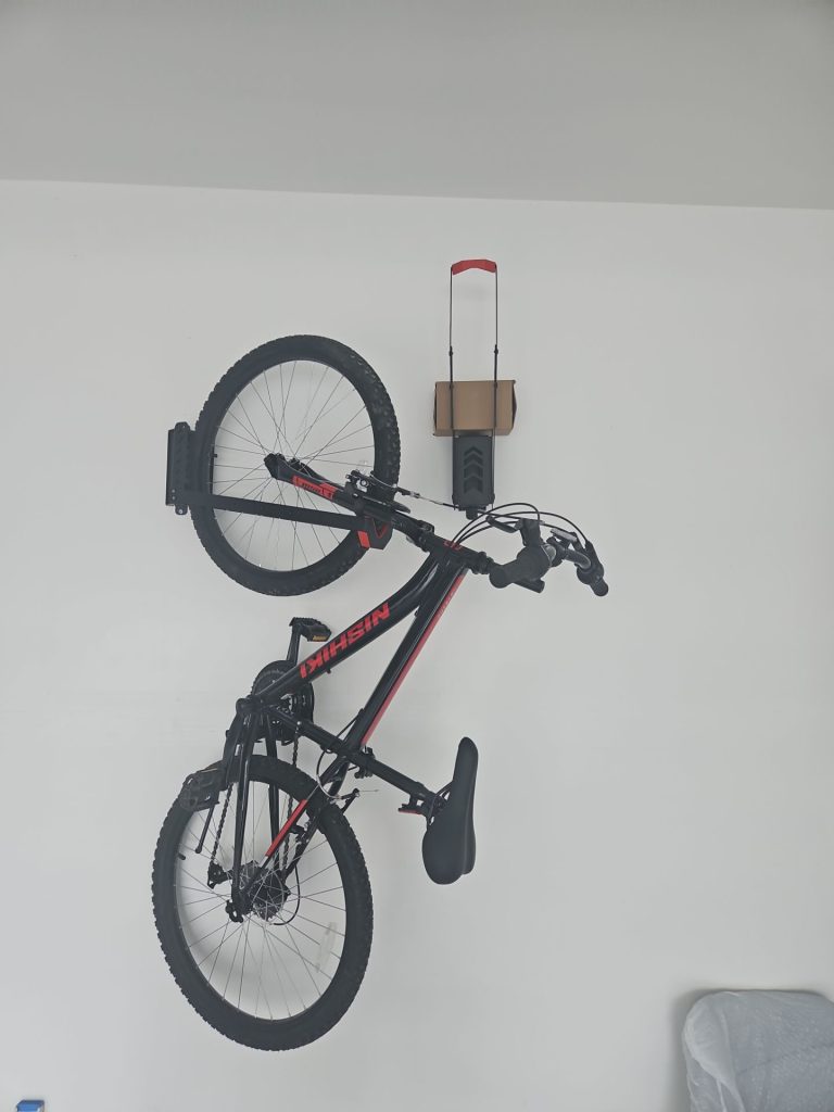 Shelf and Bike Rack Installation in Lincoln