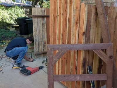 fence gate repair and gate replacement roseville