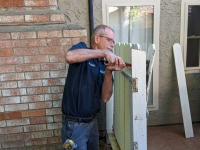 fence repair roseville
